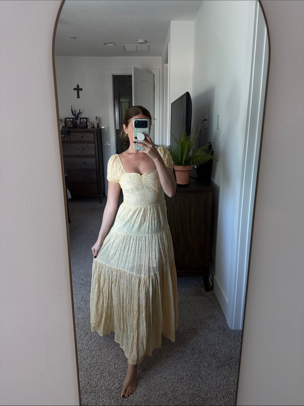 Billabong Yellow Maxi Dress